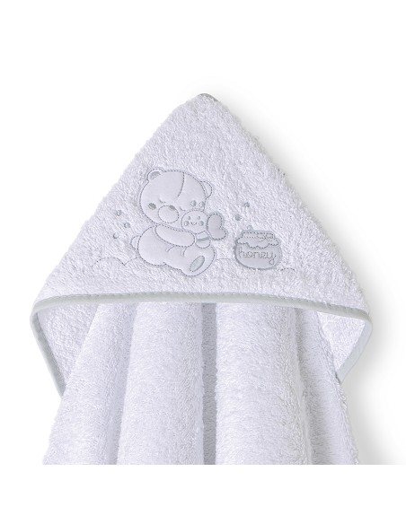 Capa de Baño 1X1 Mt Mod Honey Bear Bco/Gris