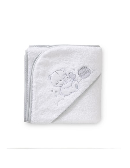 Capa de Baño 1X1 Mt Mod Honey Bear Bco/Gris