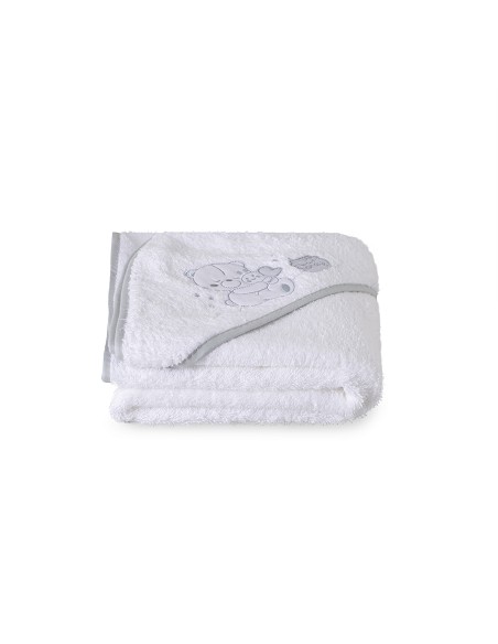 Capa de Baño 1X1 Mt Mod Honey Bear Bco/Gris