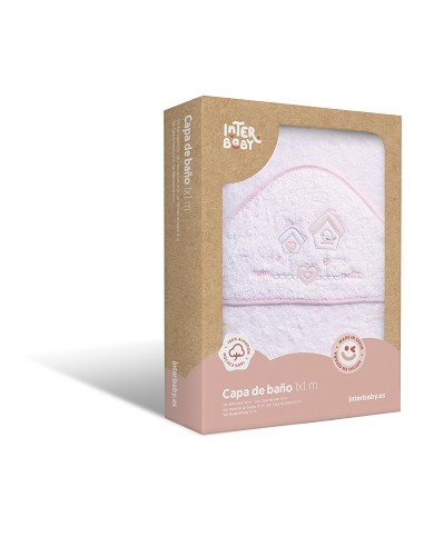 Capa de Baño 1X1 Mt Mod Mon Petit Bco/Rosa