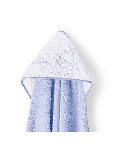 Capa de Baño 1X1 Mt Mod Rabit Bebe Azul