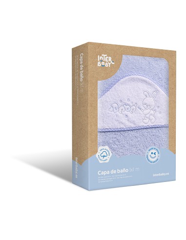 Capa de Baño 1X1 Mt Mod Rabit Bebe Azul