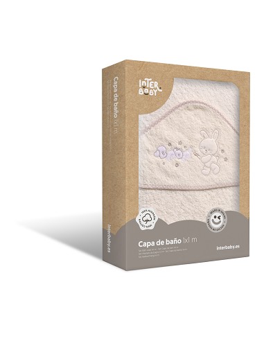 Capa de Baño 1X1 Mt Mod Rabit Bebe Beig