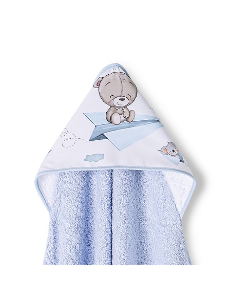 Capa de Baño 1X1 Mt Mod Paper Plain Azul