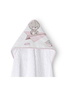 Capa de Baño 1X1 Mt Mod Paper Plain Bco/Rosa