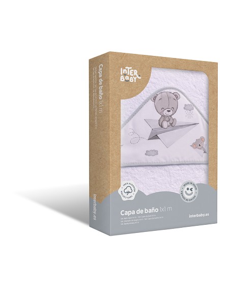 Capa de Baño 1X1 Mt Mod Paper Plain Bco/Gris