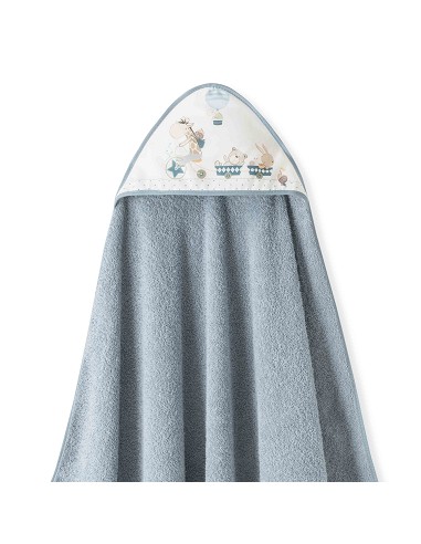 Capa Baño 1X1 Mod Jirafa Bicicleta+Babero Petroleo