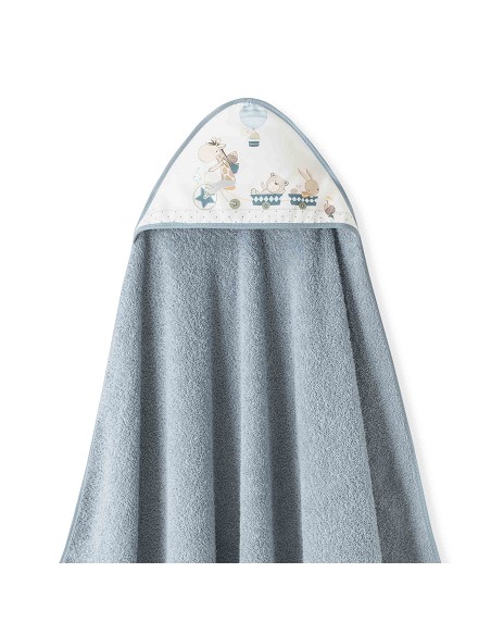 Capa Baño 1X1 Mod Jirafa Bicicleta+Babero Petroleo