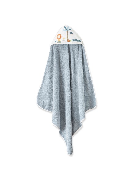 Capa Baño 1X1  Mod Leon Palmera+Babero Petroleo