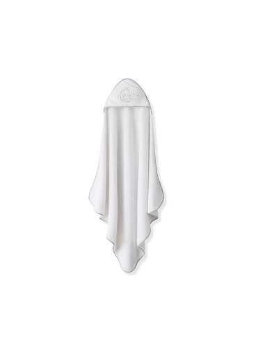 Capa Baño 1X1 Mod Sweet Moon+Babero Bco/Gris