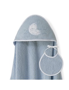 Capa Baño 1X1 Mod Sweet Moon+Babero Petroleo