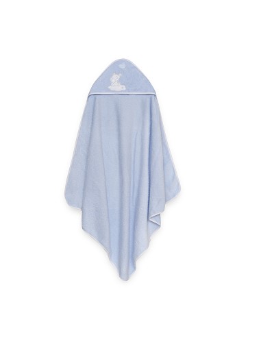 Capa Baño 1X1 Mod Elefante Globo Corazon Azul