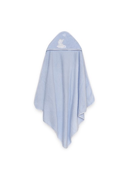 Capa Baño 1X1 Mod Elefante Globo Corazon Azul