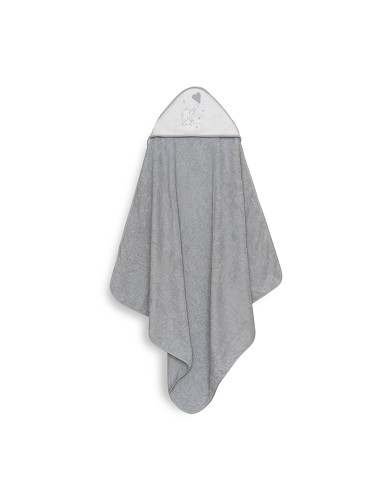 Capa Baño 1X1 Mod Elefante Globo Corazon Gris