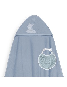 Capa Baño 1X1 Mod Elefante Globo Corazon Petroleo