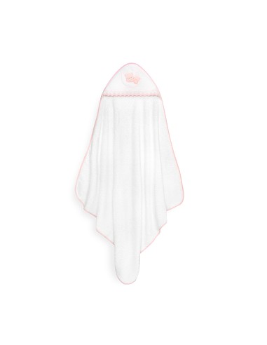 Capa Baño 1X1 Mod Osito Luna Guipur+Babero...