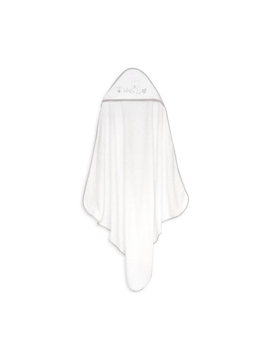 Capa Baño 1X1 Mod Corazones Bebe Osito+Babero...