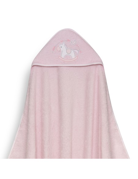 Capa Baño 1X1 Mod Caballito+Babero Rosa