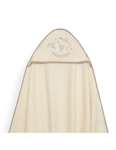 Capa Baño 1X1 Mod Caballito+Babero Beig