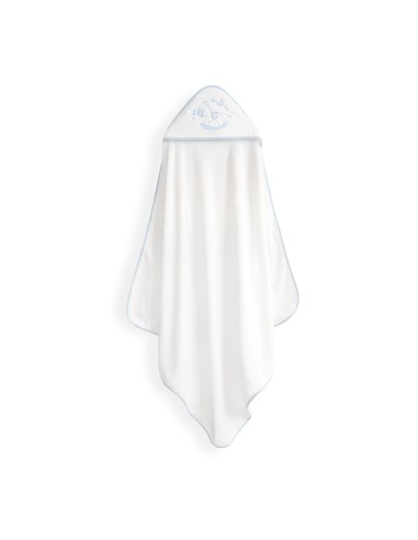 Capa Baño 1X1 Mod Caballito+Babero Bco/Azul