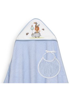 Capa Baño 1X1 Mod Rino-Leon Estampado Azul