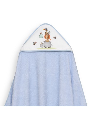 Capa Baño 1X1 Mod Rino-Leon Estampado Azul