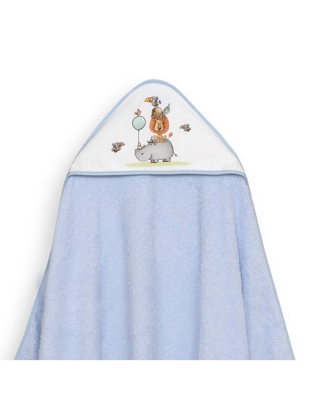 Capa Baño 1X1 Mod Rino-Leon Estampado Azul