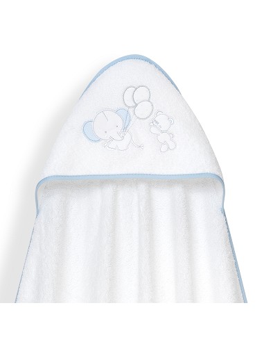 Capa Baño 1X1 Mod Oso Elefante Globos+Gorro...