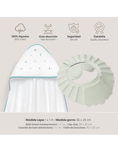 Capa Baño 1X1 Mod Estrella Luna...