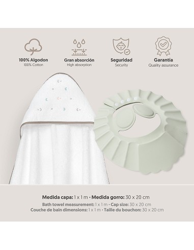 Capa Baño 1X1 Mod Estrella Luna...