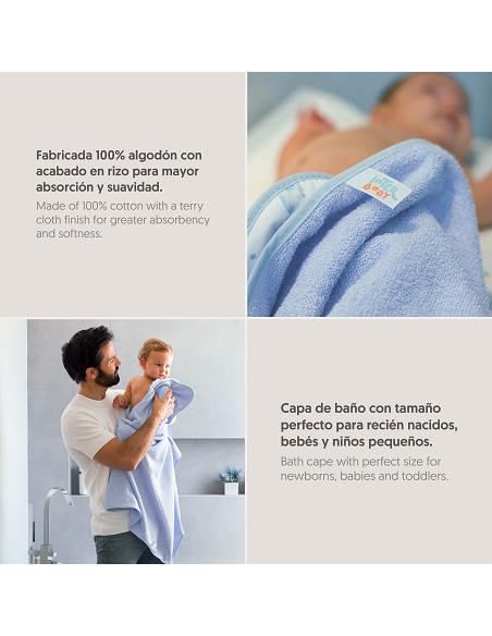 Capa Baño 1X1 Mod Leon Jirafa Pajarito+Gorro Pistacho