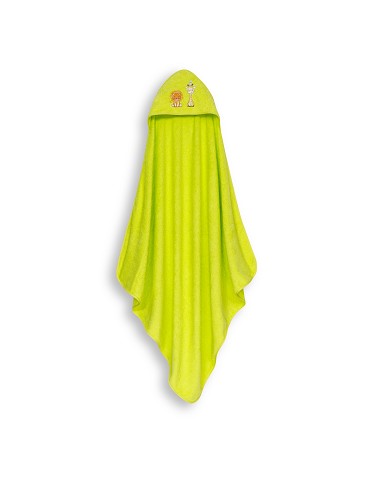 Capa Baño 1X1 Mod Leon Jirafa Pajarito+Gorro...