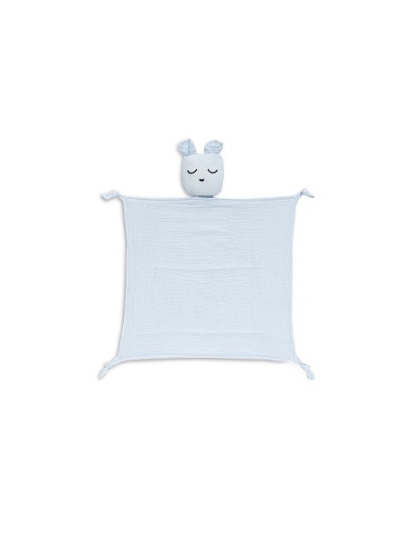 Capa Baño 1X1 Mod Oso+Dudu Muselina Azul