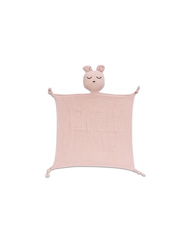 Capa Baño 1X1 Mod Oso+Dudu Muselina Rosa