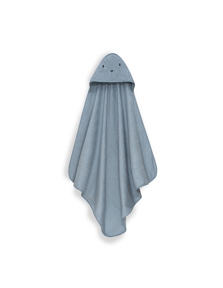 Capa Baño 1X1 Mod Oso+Dudu Muselina Petroleo