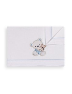 Triptico Coche Mod Oso Columpio Bco/Azul