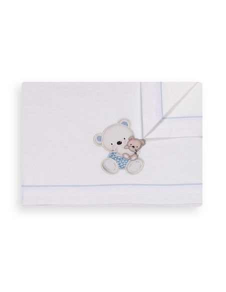 Triptico Coche Mod Oso Columpio Bco/Azul