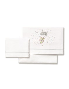 Triptico Coche  100 % Alg Mod  Paracaidas Bco/Gris