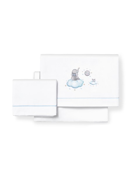 Trip Coche  Modelo Elefante Nube Bco/Azul