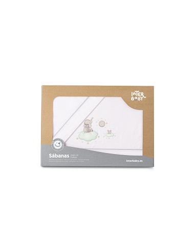 Trip Coche  Modelo Elefante Nube Bco/Verde