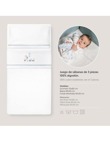 Triptico Coche Mod Jirafa Bicicleta Bco/Petroleo