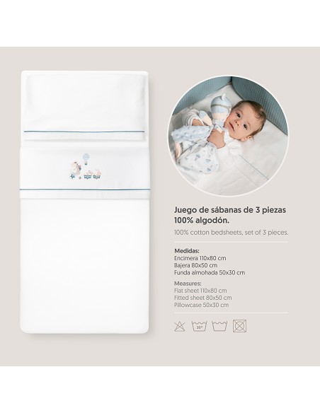 Triptico Coche Mod Jirafa Bicicleta Bco/Petroleo