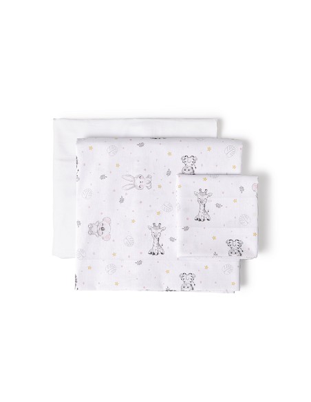 Triptico Coche Mod Koala Bco/Rosa