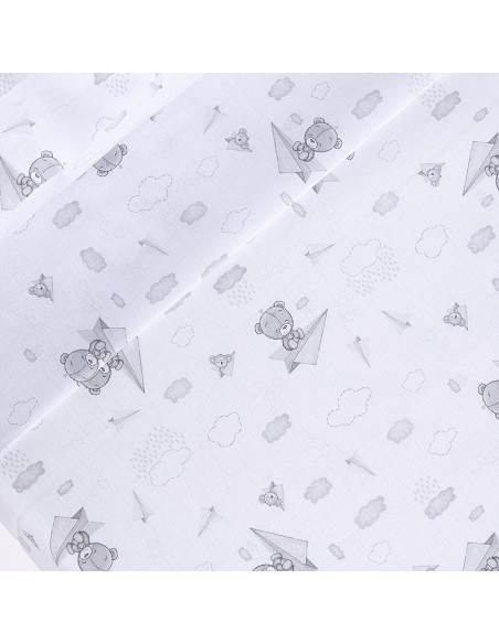 Triptico Coche Mod Avion Papel Bco/Gris