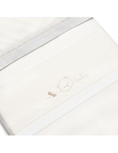 Triptico Coche Cara Osito Baby Pasacinta Beig 2