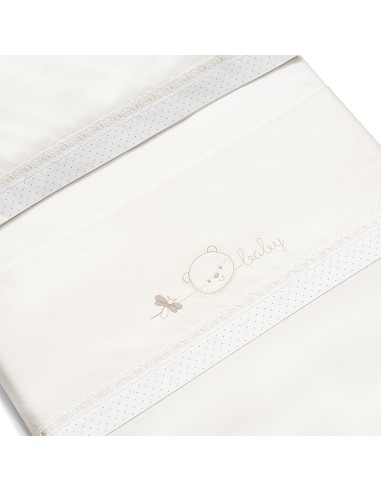 Triptico Coche Cara Osito Baby Pasacinta Beig