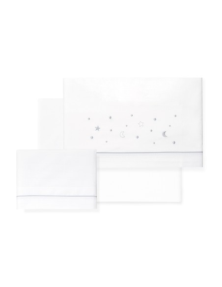 Triptico Coche Estrellas Luna Bco/Gris