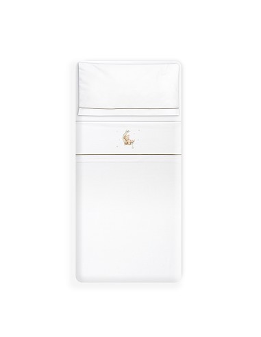 Triptico Coche Estampado Oso Luna Estrellas...