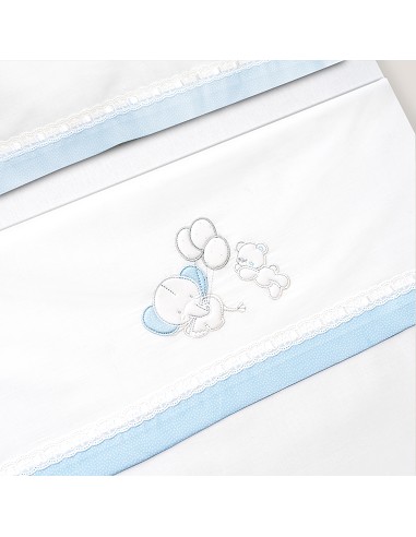 Triptico Coche Oso Elefante Globos Bco/Azul