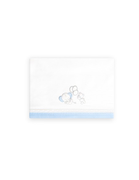 Triptico Coche Oso Elefante Globos Bco/Azul